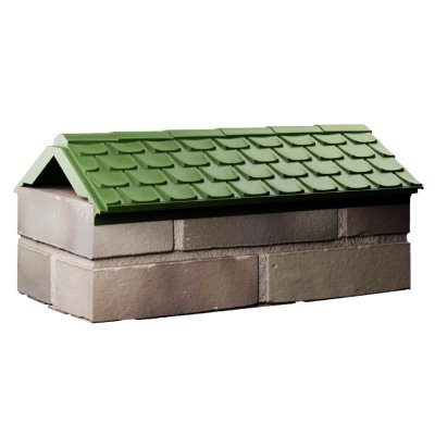 Парапет Elbrus Зеленый на 1 кирпич 255мм фото 1