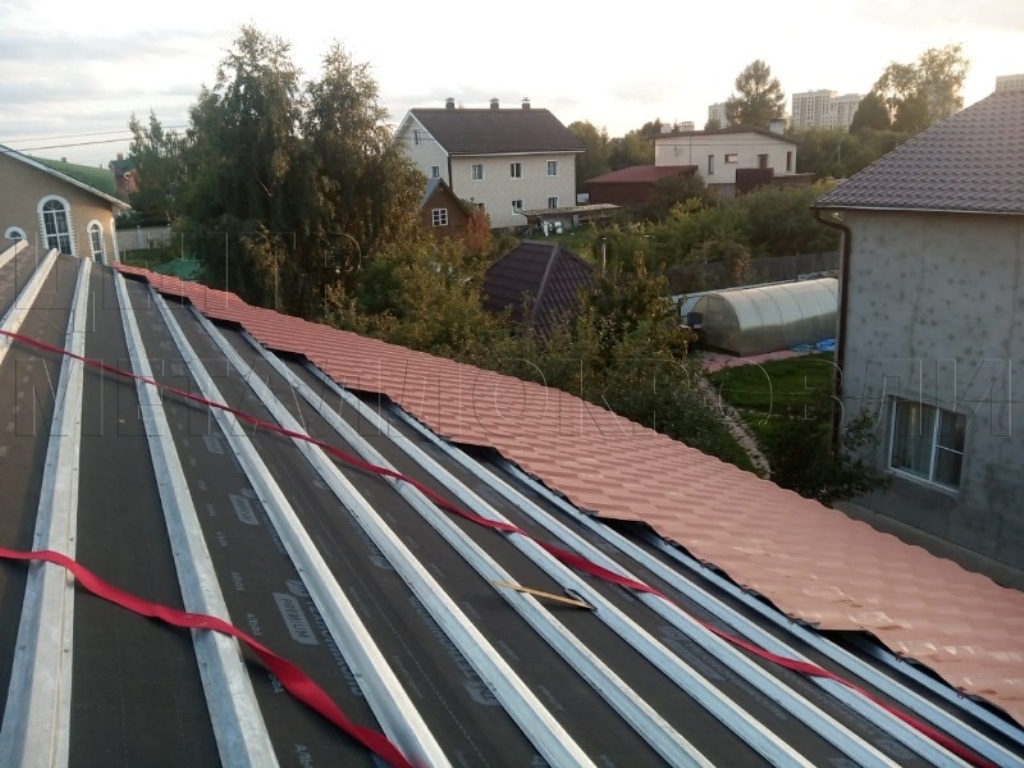 Металлочерепица Геркулес 8004 терракотовый Стальной Бархат от Центра Металлокровли в Элисте